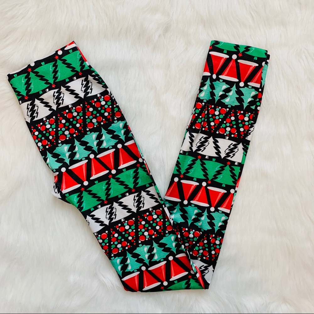 No Boundaries Holiday Printed Leggings